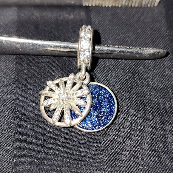 Authentic Pandora the Best Is Yet to Come Charm Sterling Silver 925 CZ - Picture 2 of 6